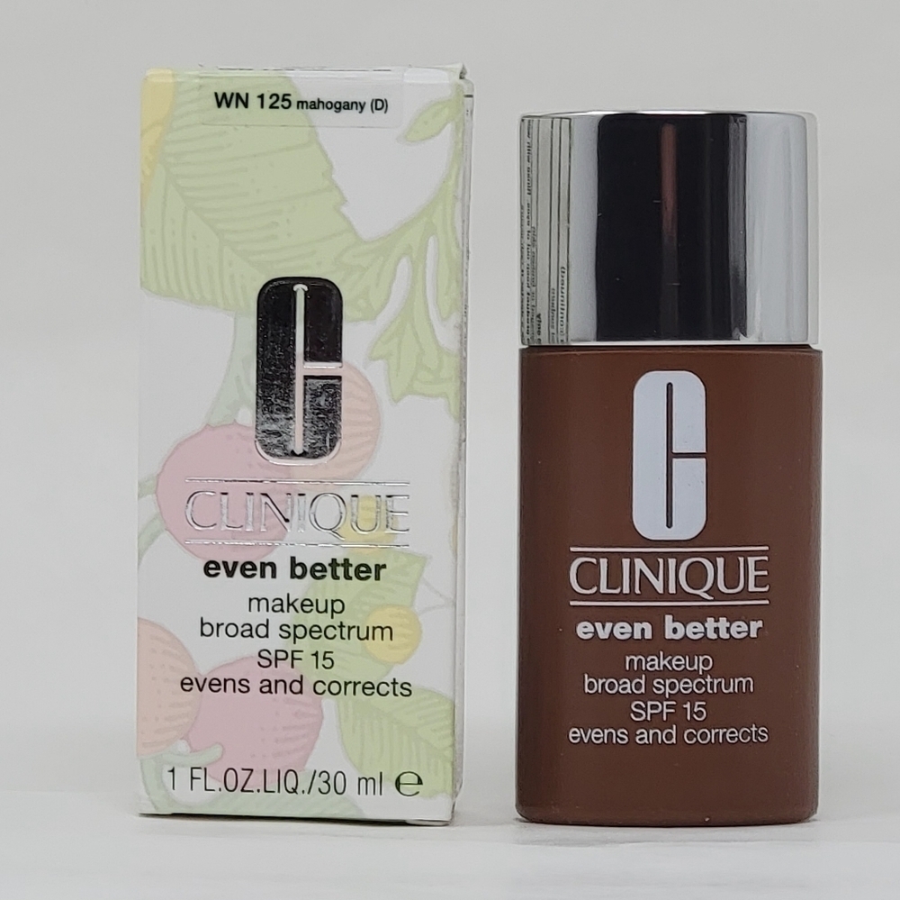 Clinique Even Better Makeup Broad Spectrum SPF 15 WN 125 Mahogany (D)